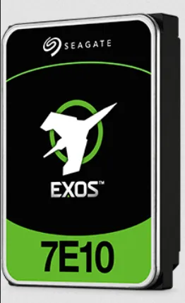 Seagate Exos 7E10 3.5", 4 Tt, 7200 RPM, 256 MB, 512n SATA -kovalevy (Enterprise)