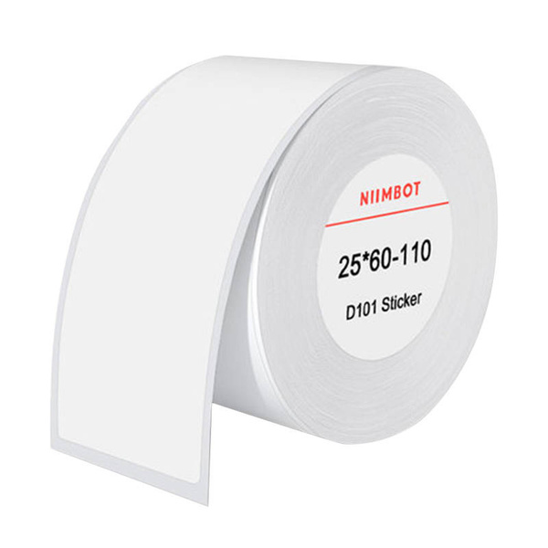 NIIMBOT T25*60-110WHITE - Thermal labels, White