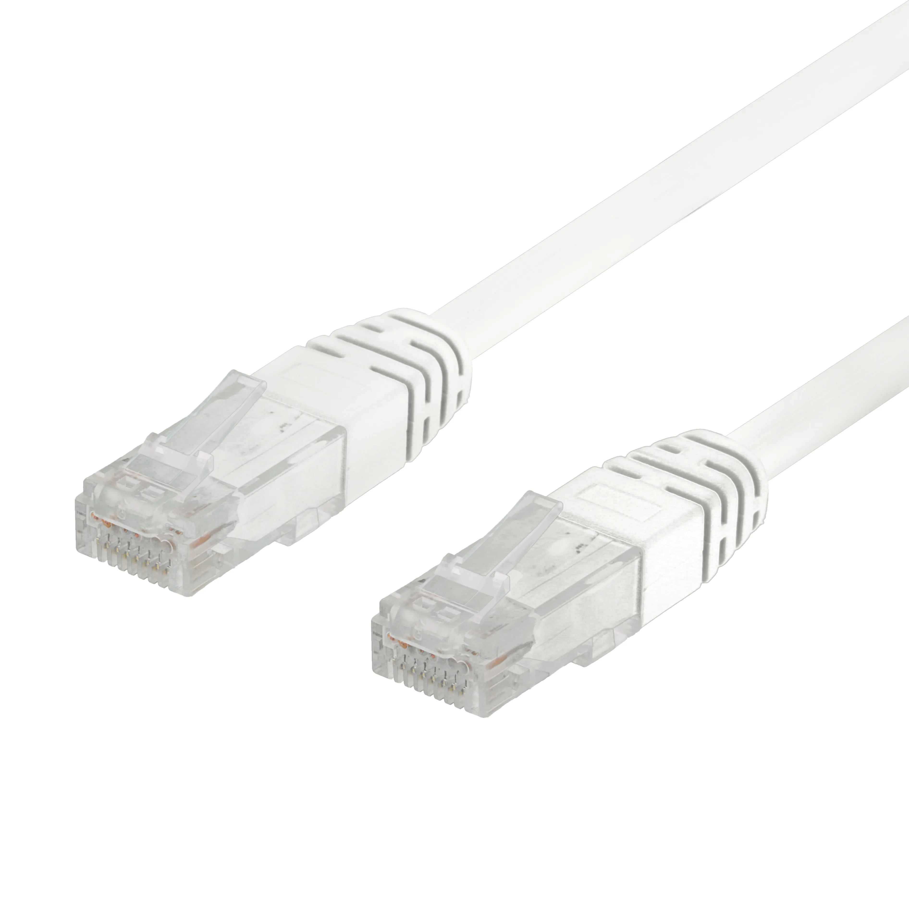 Deltaco Cat6 U/UTP - network cable, 0.3 m, White