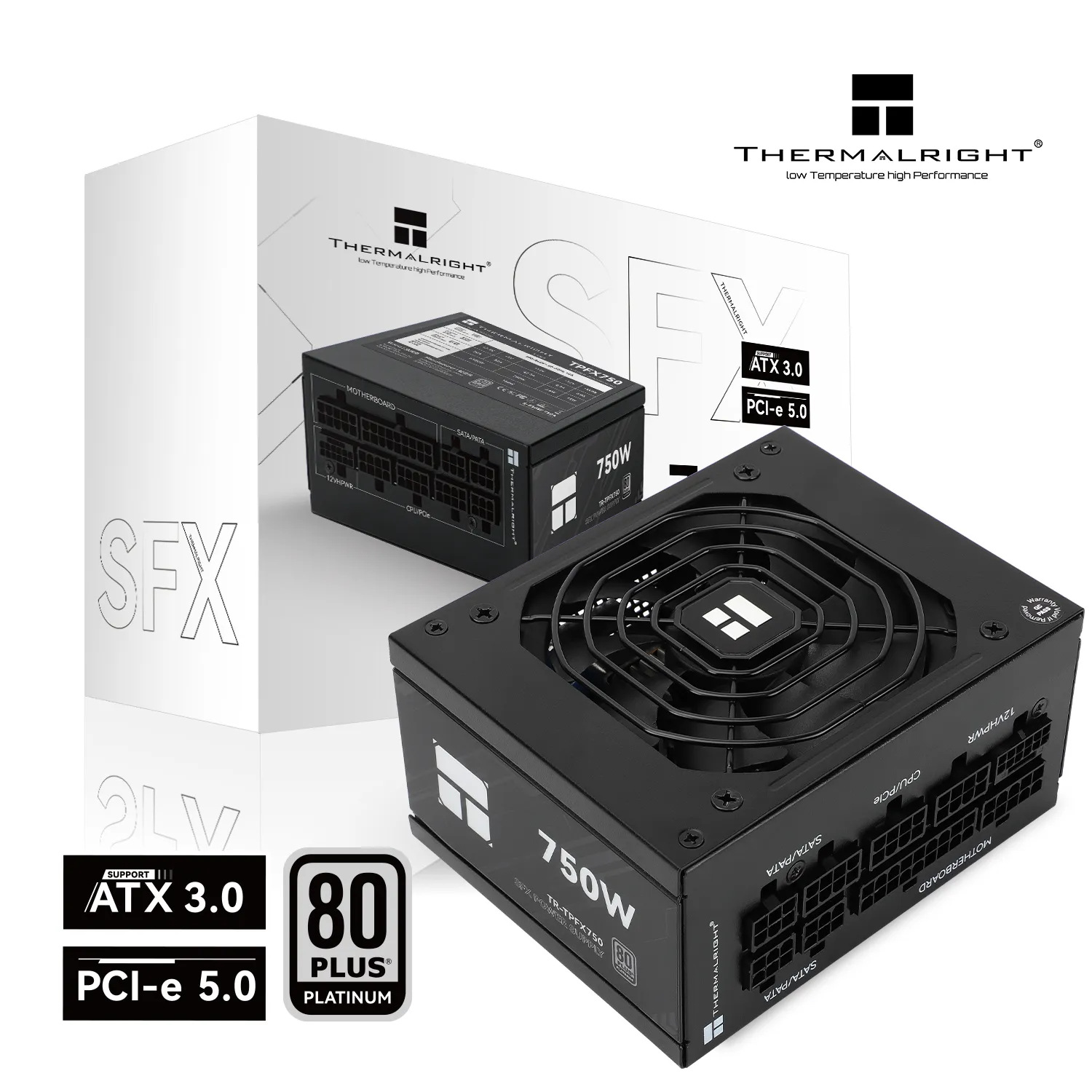Thermalright TR-TPFX 750W -virtalähde, 80 Plus Platinum