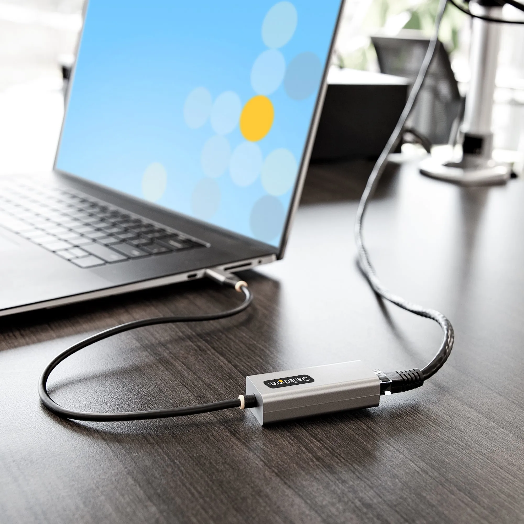 STARTECH.COM USB to Ethernet Adapter - USB 3.0 to 10/100/1000 Gigabit Ethernet LAN Converter - 30cm Cable - USB to RJ45 Adapter