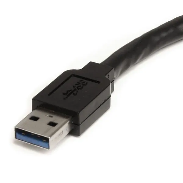 Startech USB-A - extension cable, 10 m, Black