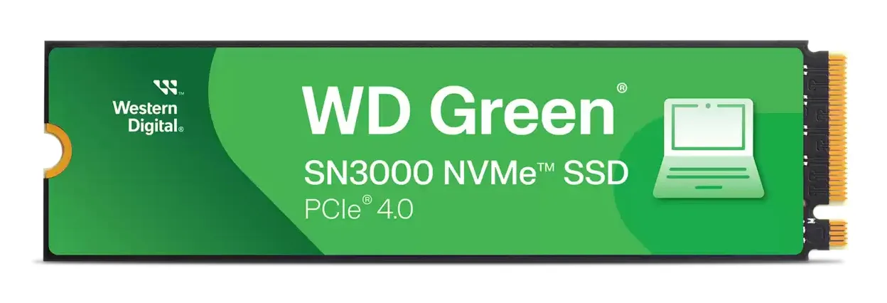 WD Green SN3000 NVMe SSD 1TB M.2 2280