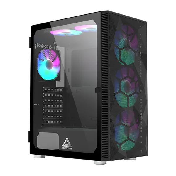 Montech X3 Mesh - midi case, black