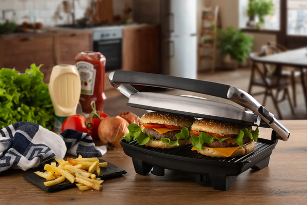 Ariete Toast &amp; Grill Slim - sm&ouml;rg&aring;sgrill, 1000 W