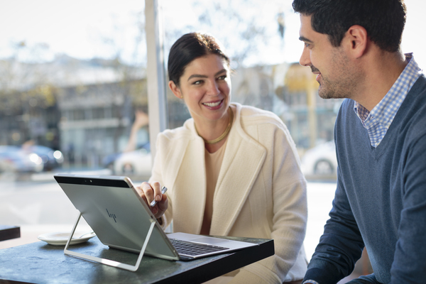 HP 12.3" Elite X2 1012 G2, 512GB, Win 10 Pro - b&auml;rbar dator, silver