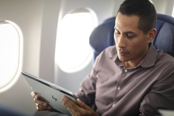HP 12.3" Elite X2 1012 G2, 512GB, Win 10 Pro - b&auml;rbar dator, silver