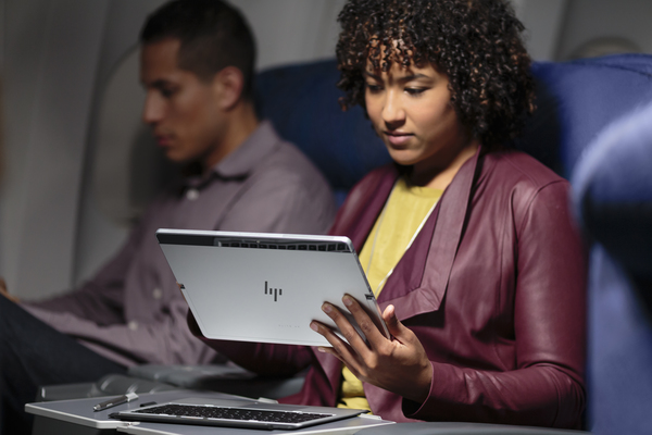 HP 12.3" Elite X2 1012 G2, 512GB, Win 10 Pro - b&auml;rbar dator, silver