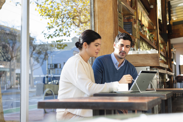 HP 12.3" Elite X2 1012 G2, 512GB, Win 10 Pro - b&auml;rbar dator, silver
