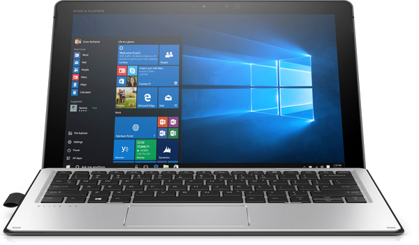 HP 12.3" Elite X2 1012 G2, 512GB, Win 10 Pro - b&auml;rbar dator, silver
