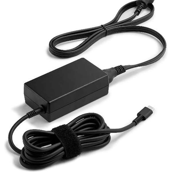 HP USB-C LC - Verkkosovitin - AC - 65 watti(a) - Yhdistynyt kuningaskunta malleihin Elite Mobile Thin Client mt645 G7, Pro Mobile Thin Client mt440 G3