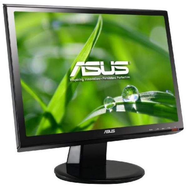 ASUS VW199DR 19inch LED Monitor Contrast 50M:1 Response time 5ms D-Sub Black