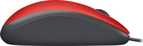 Logitech M110 Silent - mus, grafit, R&ouml;d