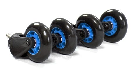 AKRacing Rollerblade Casters - Blue