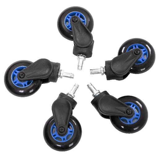 AKRacing Rollerblade Casters - Blue