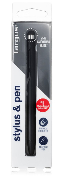 Targus 2-in-1 Pen Stylus For All Touch Screen devices Black