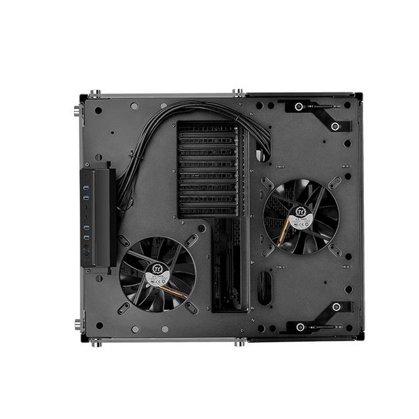 Thermaltake The Tower 900 Big Tower black 2 preinstalled fans