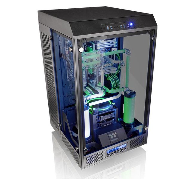 Thermaltake The Tower 900 Big Tower black 2 preinstalled fans