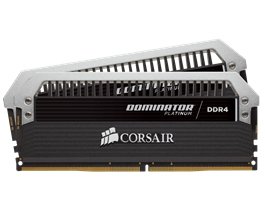 Corsair 8GB (2x4GB) Dominator Platinum, DDR4 4000MHz - musta