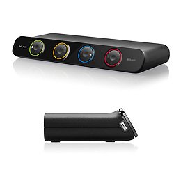 Belkin SOHO KVM Switch VGA &amp; USB - KVM / audio / USB kytkin - USB - 4 x KVM / audio / USB - 1 paikallinen k&auml;ytt&auml;j&auml; - ty&ouml;p&ouml;yt&auml;