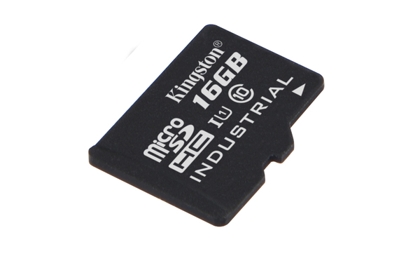 Kingston Industrial 16GB MicroSDHC - memory card