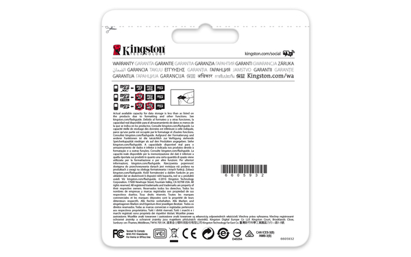 Kingston Industrial 16GB MicroSDHC - memory card