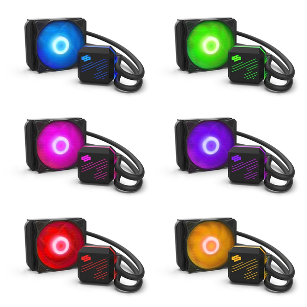 SilentiumPC Navis RGB 120 - AiO CPU vattenkylare