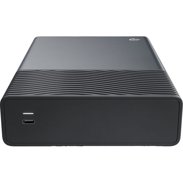 Seagate One Touch Desktop 8TB External SSD with USB 3.2 Gen 1 (USB-C), Hardware Encryption, Password Protection, Space Gray