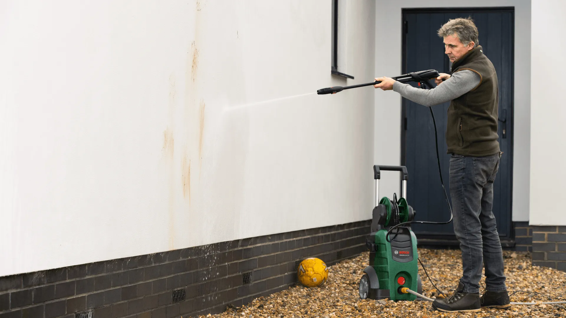 Bosch AdvancedAquatak 150 High Pressure Washer, 150 bar, 510 l/h, 8 m, Black, Green