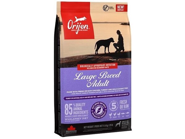 Orijen Large Breed Adult, Dry food for dogs, 11.4kg