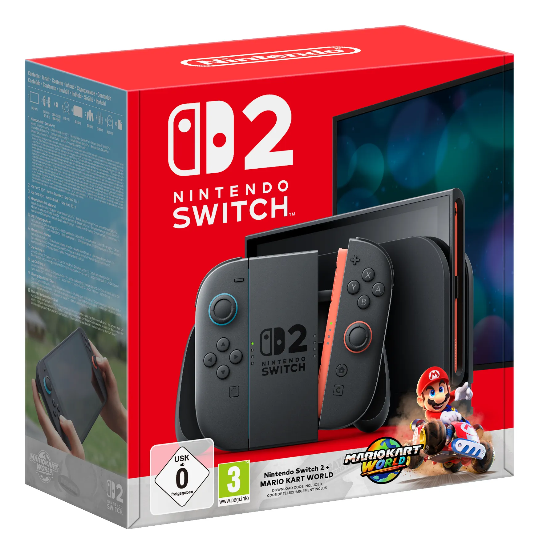 Nintendo Switch 2 + Mario Kart World - gaming console
