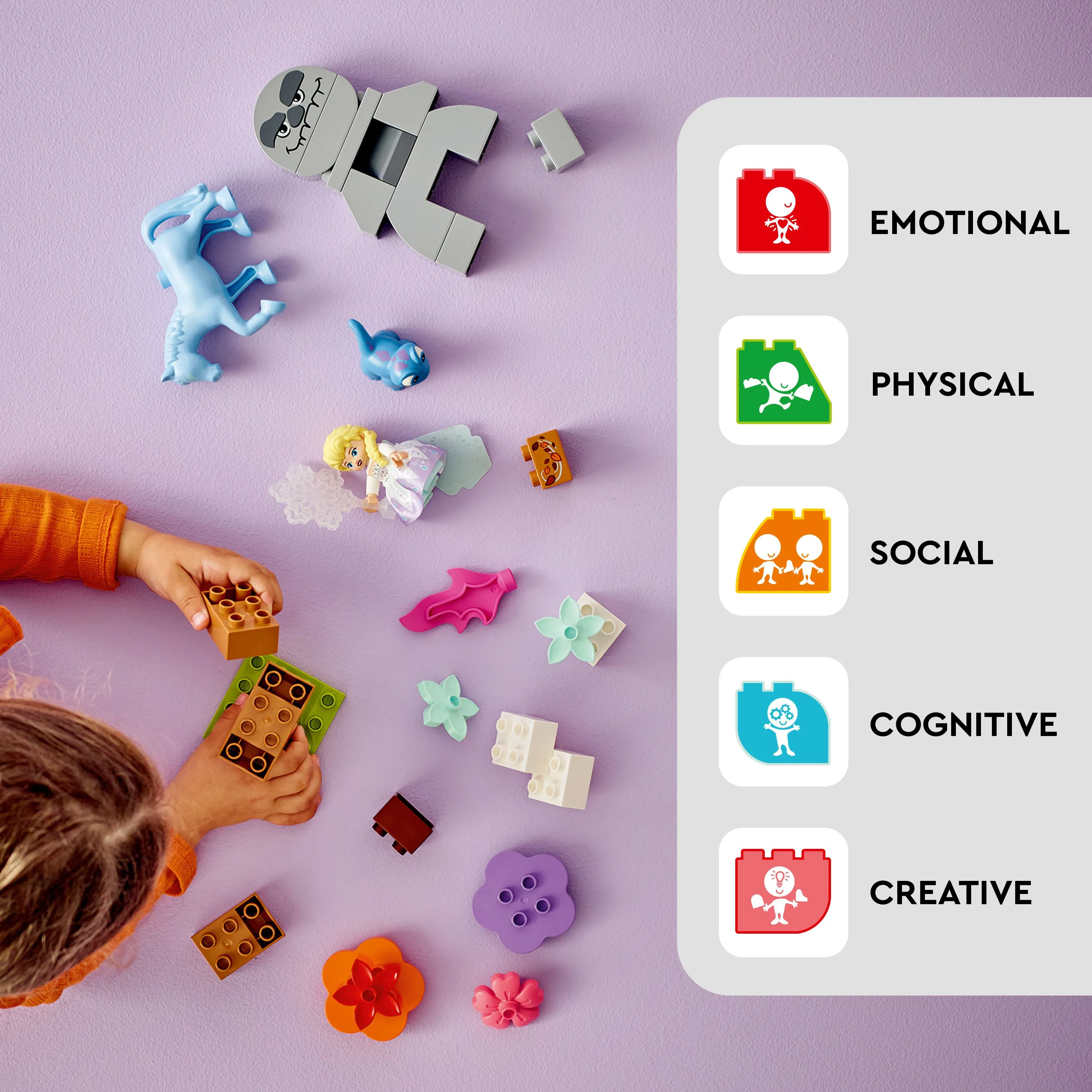 LEGO DUPLO Elsa ja Bruni lumotussa mets&auml;ss&auml; 10418