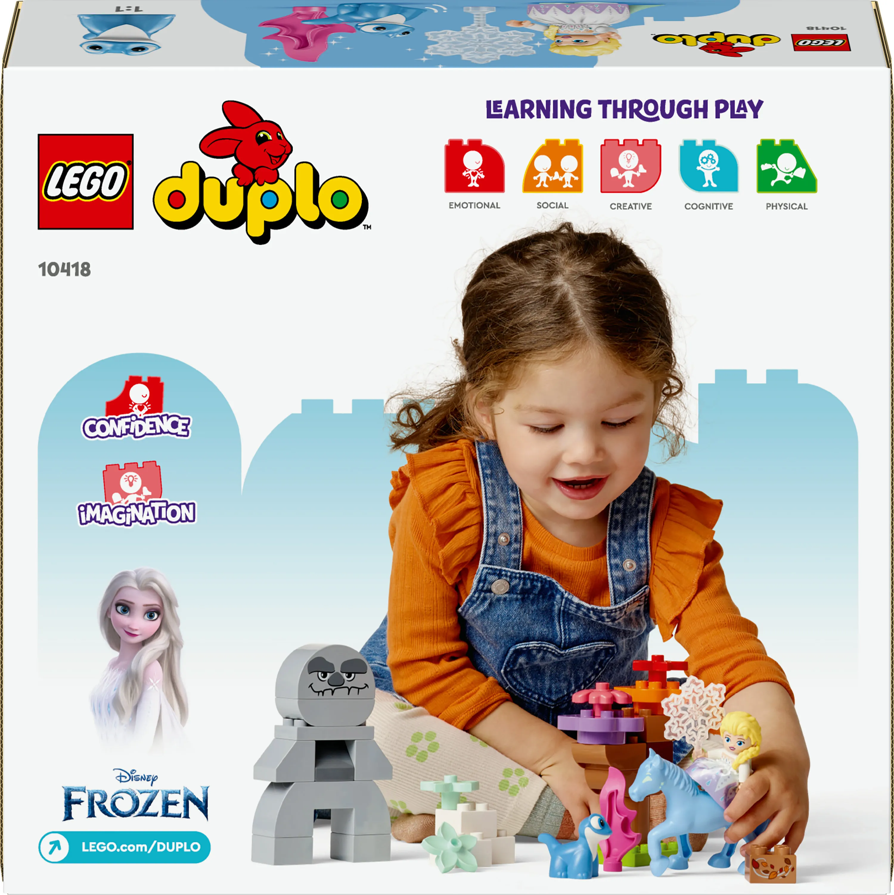 LEGO DUPLO Elsa ja Bruni lumotussa mets&auml;ss&auml; 10418
