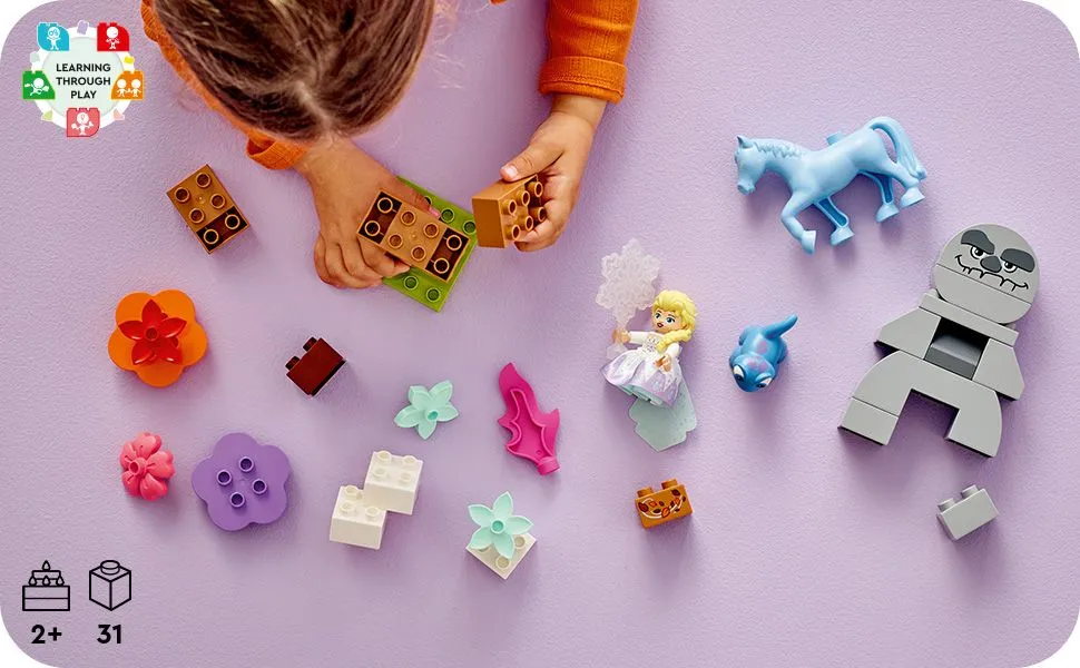 LEGO DUPLO Elsa ja Bruni lumotussa mets&auml;ss&auml; 10418