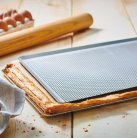 De Buyer Perforated Stainless Steel Baking Sheet 40 x 30 cm