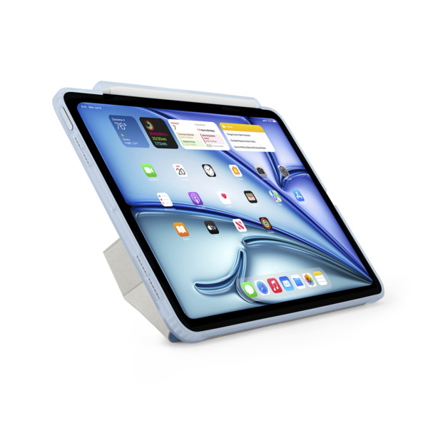 Pipetto iPad Air 13" Origami No3 - pencil case, light blue