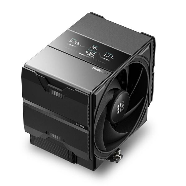 Sudokoo SK700, 120 mm CPU Cooler, Black