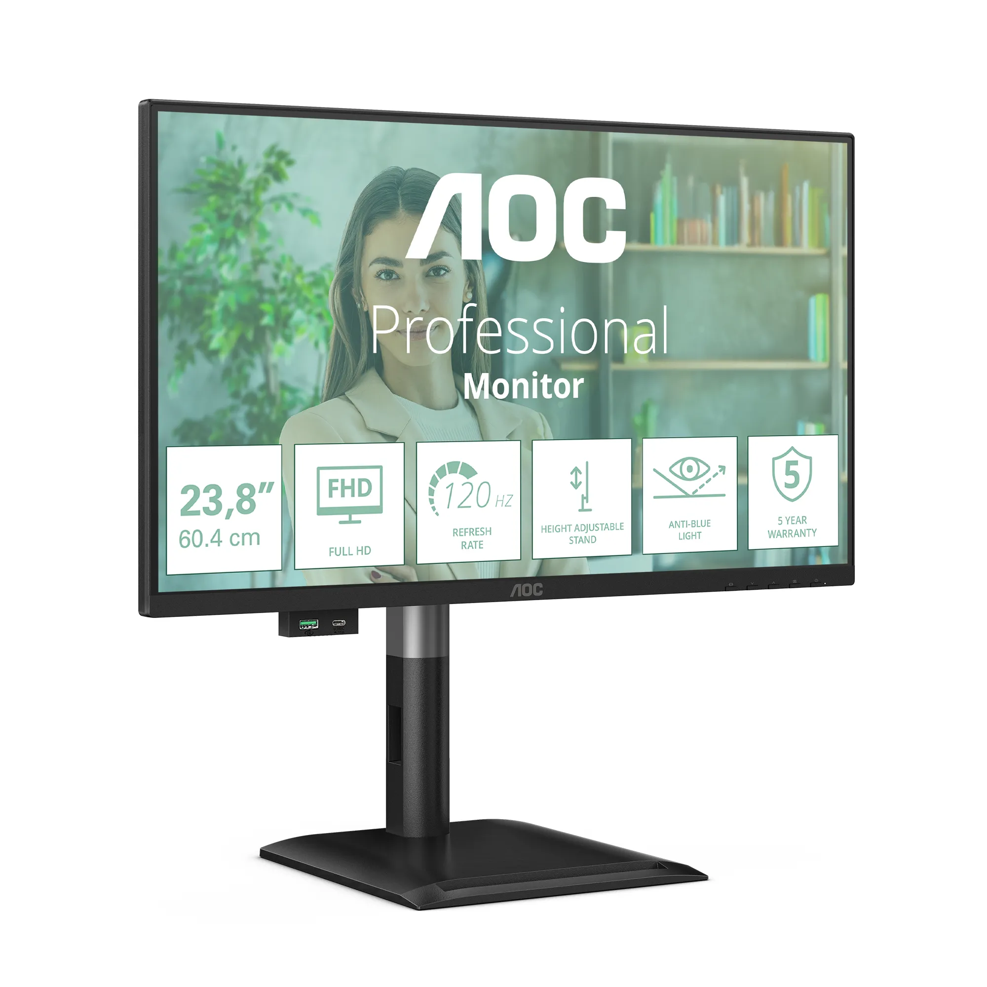 AOC 24P4U 23.8" Full HD, IPS Monitor