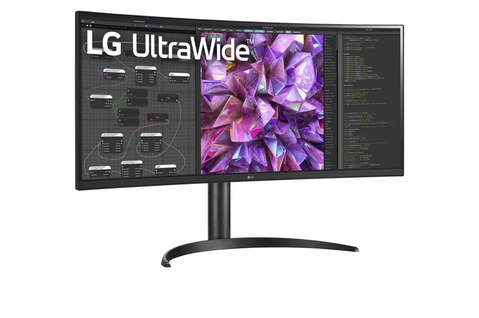 LG 34&quot; 34WQ75C-B UWQHD, IPS - curved monitor