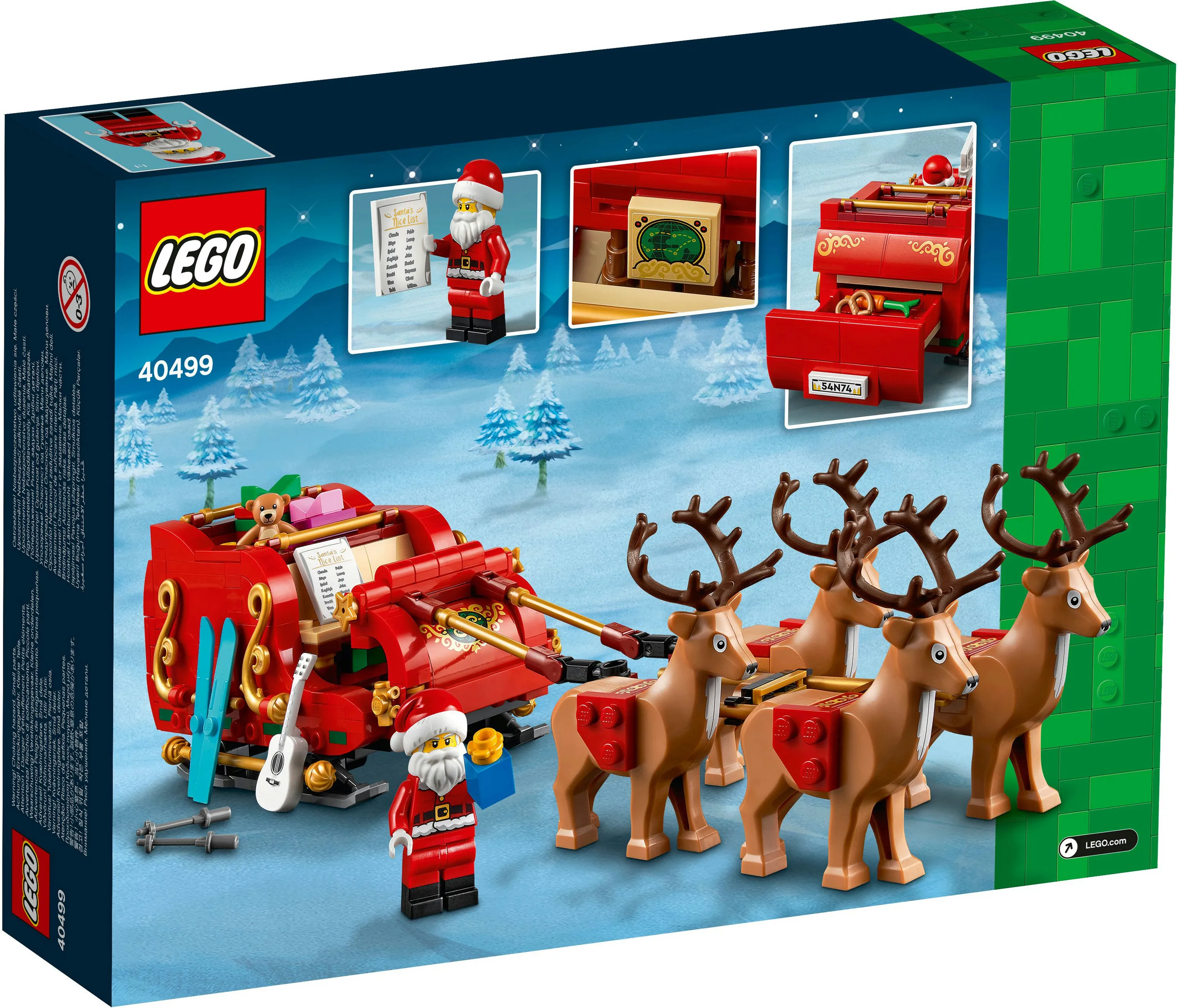 LEGO Santa’s Sleigh 40499 LEGO Santa’s Sleigh 40499