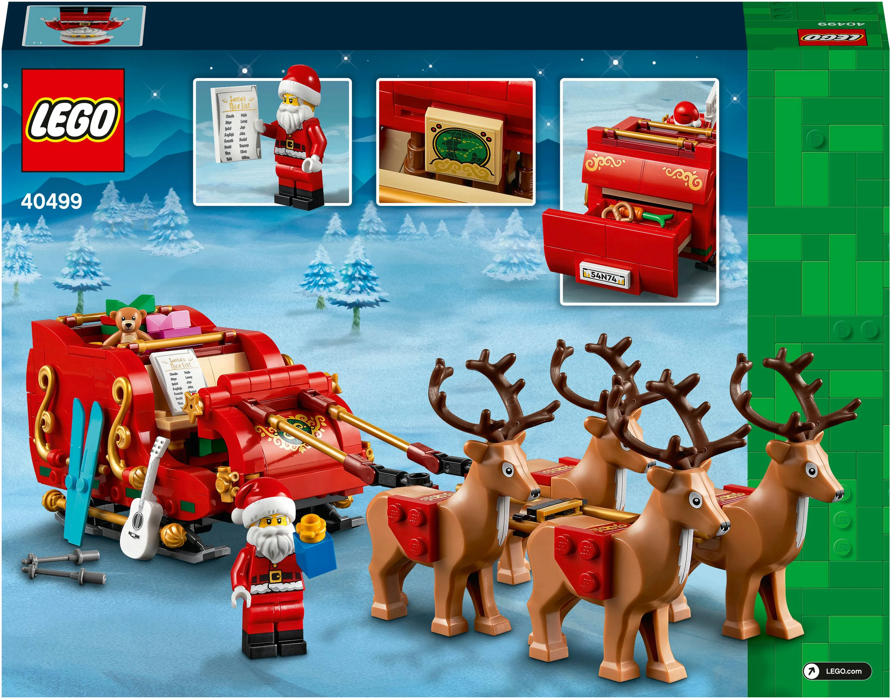 LEGO Santa’s Sleigh 40499 LEGO Santa’s Sleigh 40499