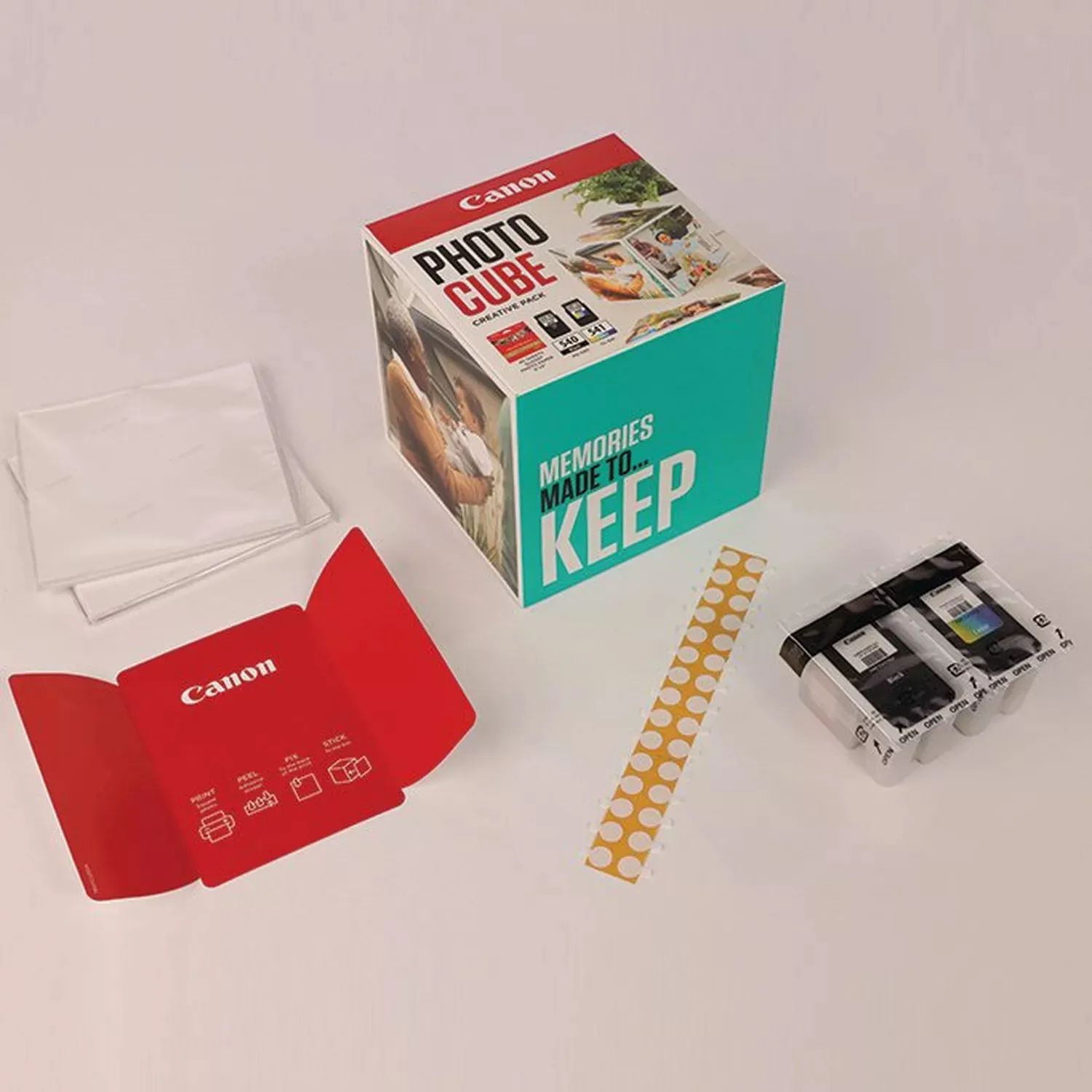 Canon Photo Cube Creative Pack -mustekasettipakkaus, sininen, 2 kpl