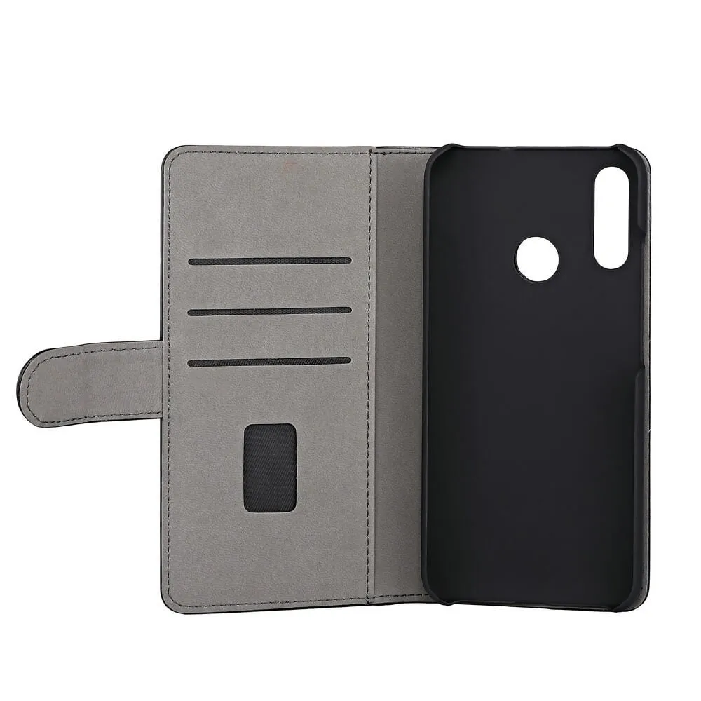 GEAR Wallet, Moto E6 Plus -lompakkokotelo, Musta