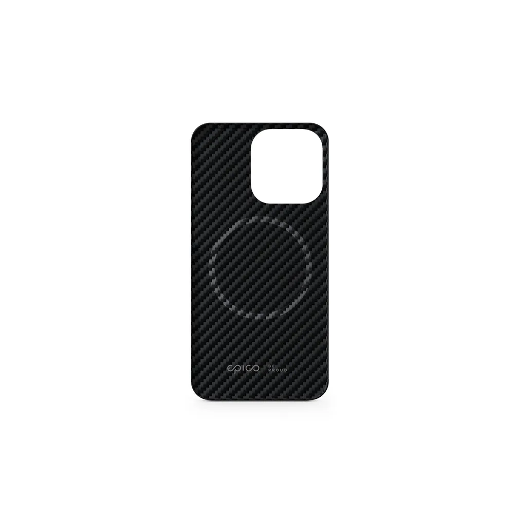 Epico Mag+ Hybrid Carbon, iPhone 13 Pro - Case, Black