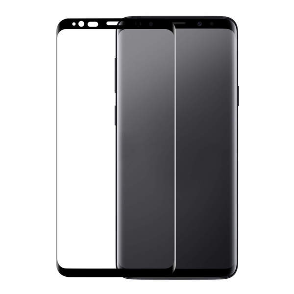 GEAR H&auml;rdat Glas 3D Samsung Note 9 Edge to Edge Svart
