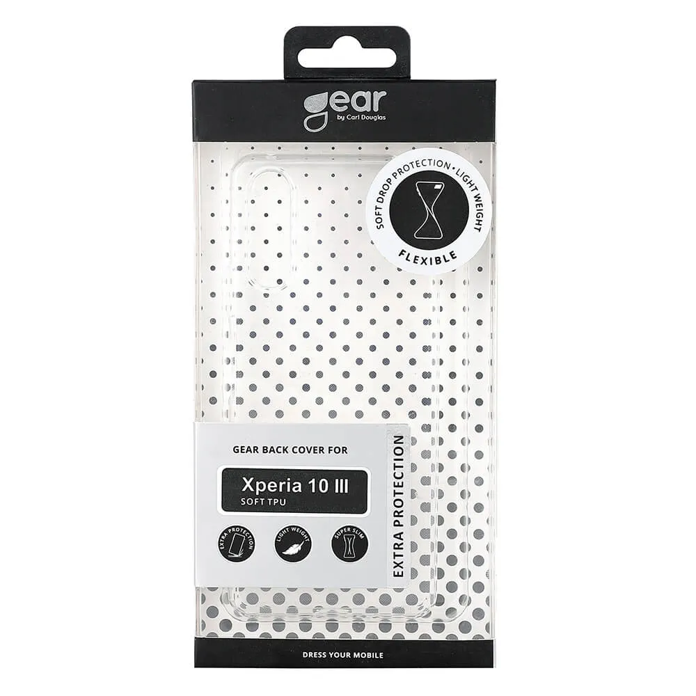 GEAR TPU, Xperia 10 III - Case, Transparent
