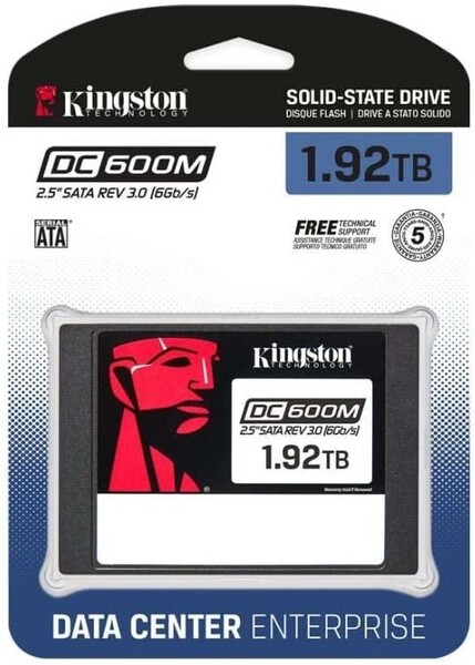 Kingston DC600M 1920 Gt 2,5" SATA -SSD-levy