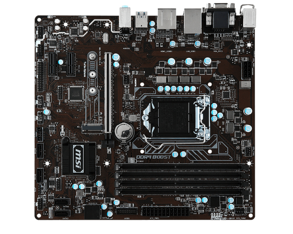 MSI B250M PRO-VDH CHIPSET, mATX motherboard