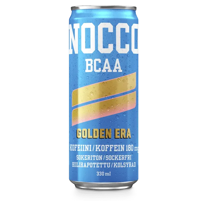 NOCCO BCAA Golden Era -energiajuoma 330 ml 24-pack