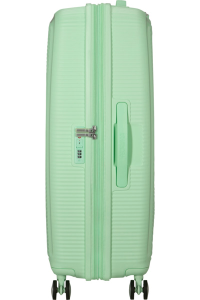 American Tourister Soundbox 77 cm Large Expandable Polypropylene Suitcase, Pastel Green